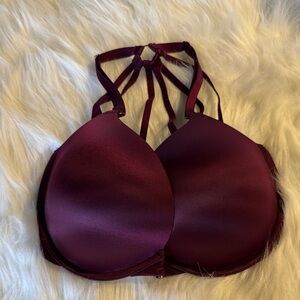 Victoria's Secret Maroon Strappy Bra